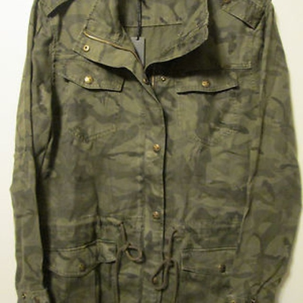 Max Jeans Designer Brand 
Women's Military Style Jacket